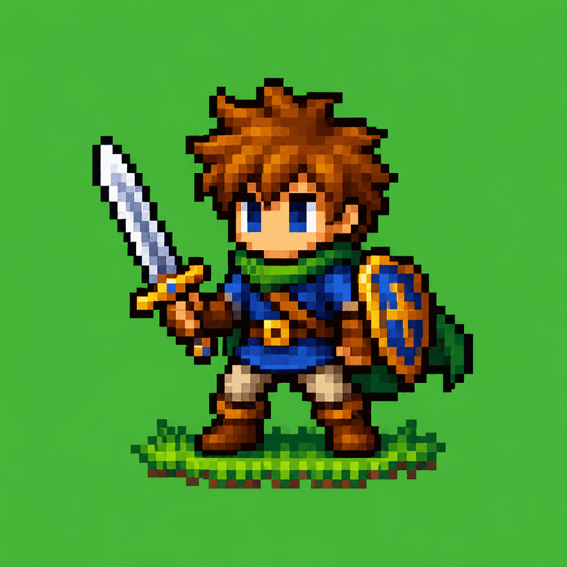 Pixel Character Illustration