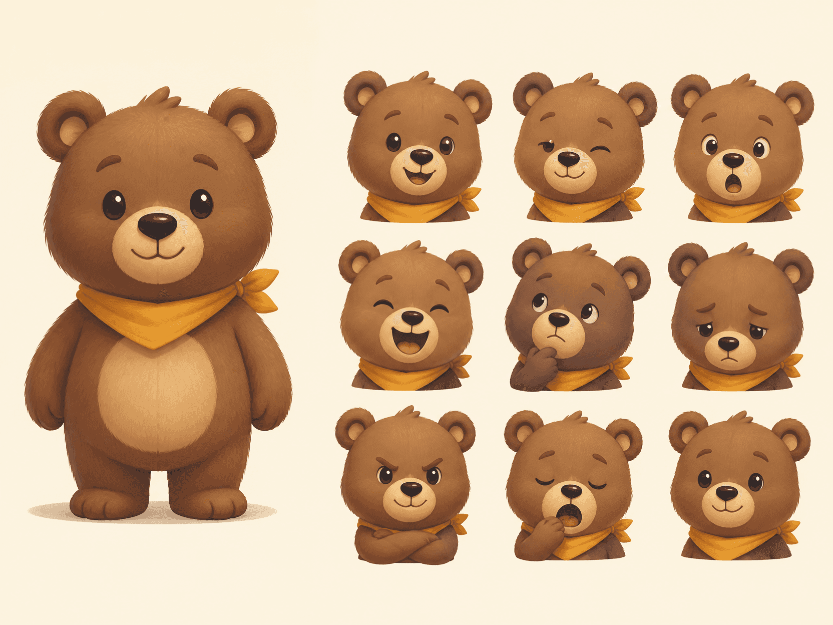 Sloth Bear Character