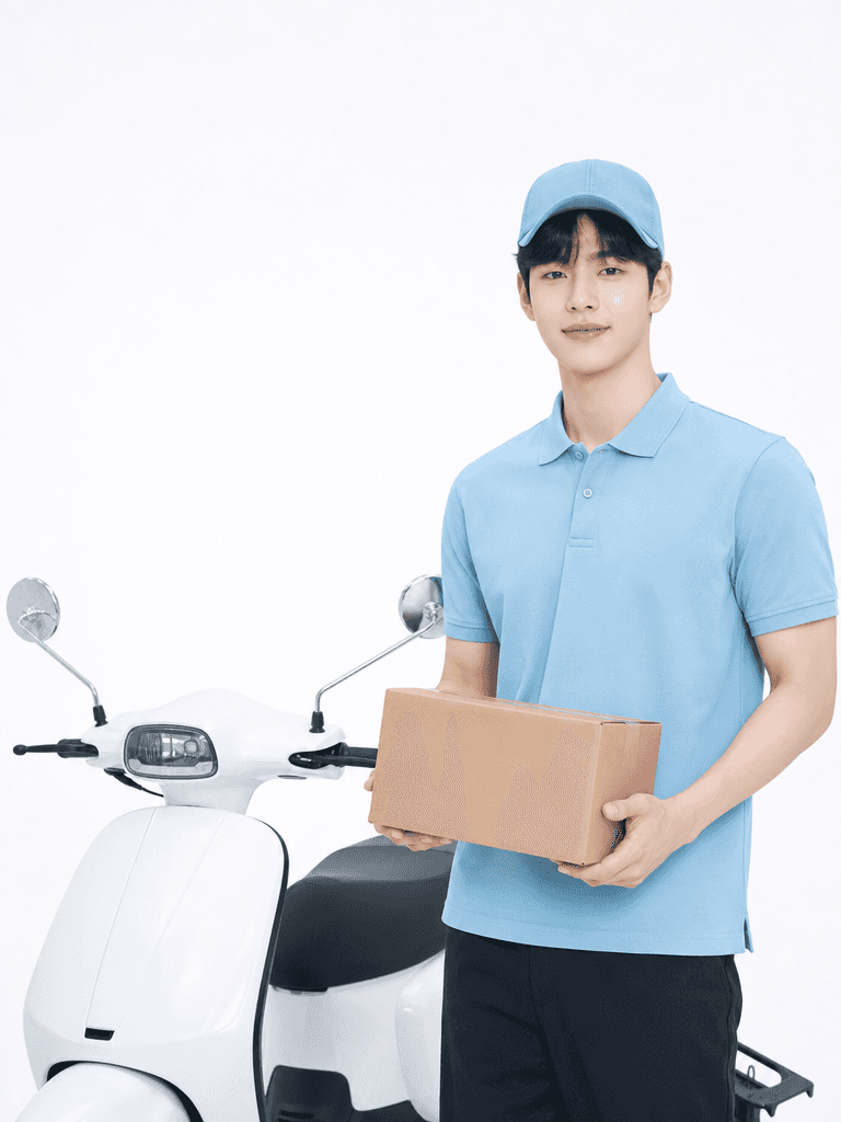 Delivery Worker Image