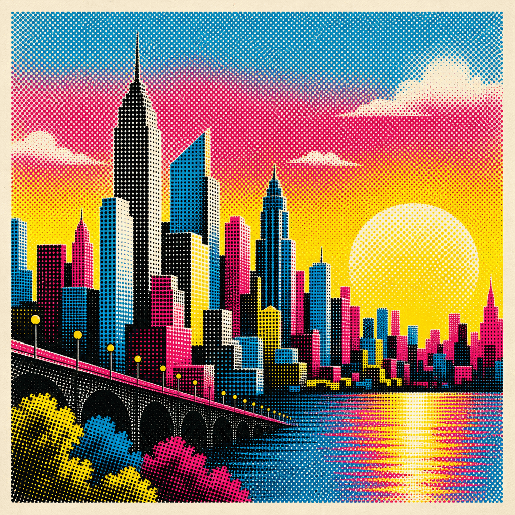 Halftone Style