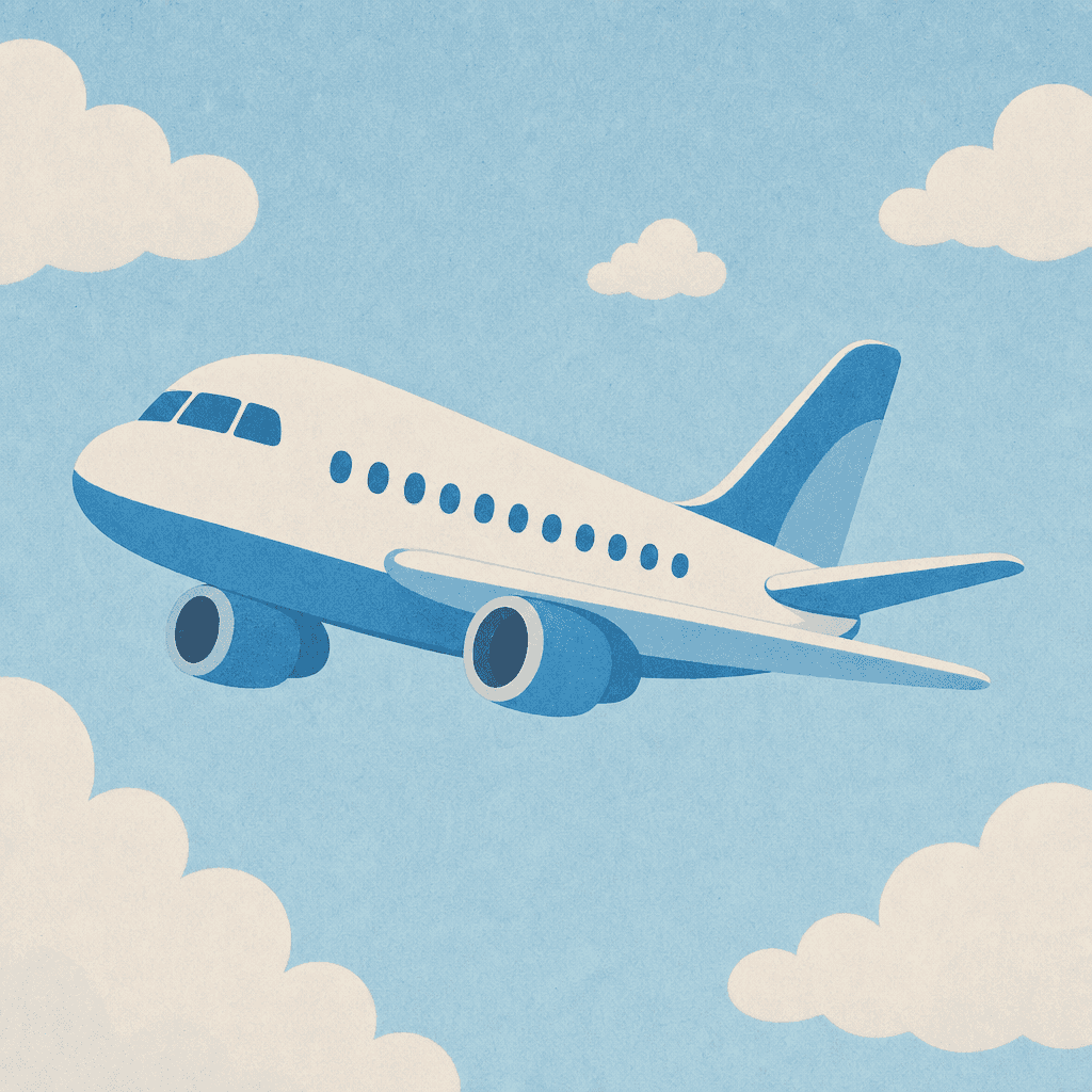 Airplane Illustration