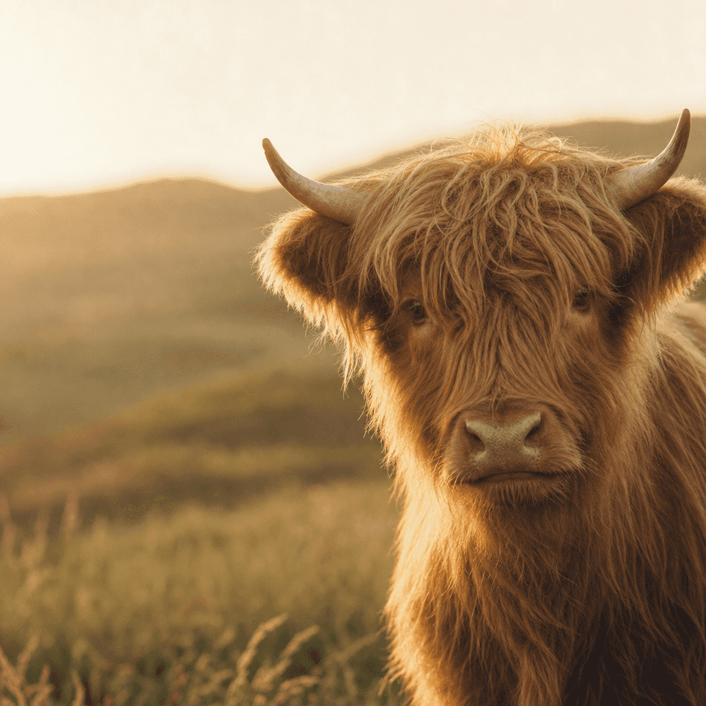 Highland Cow Illustration