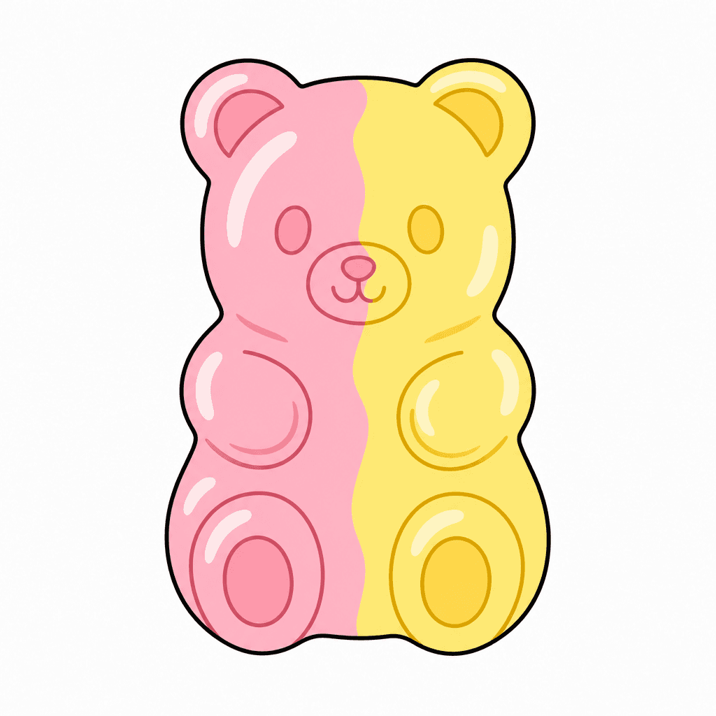 Gummy Bear Illustration
