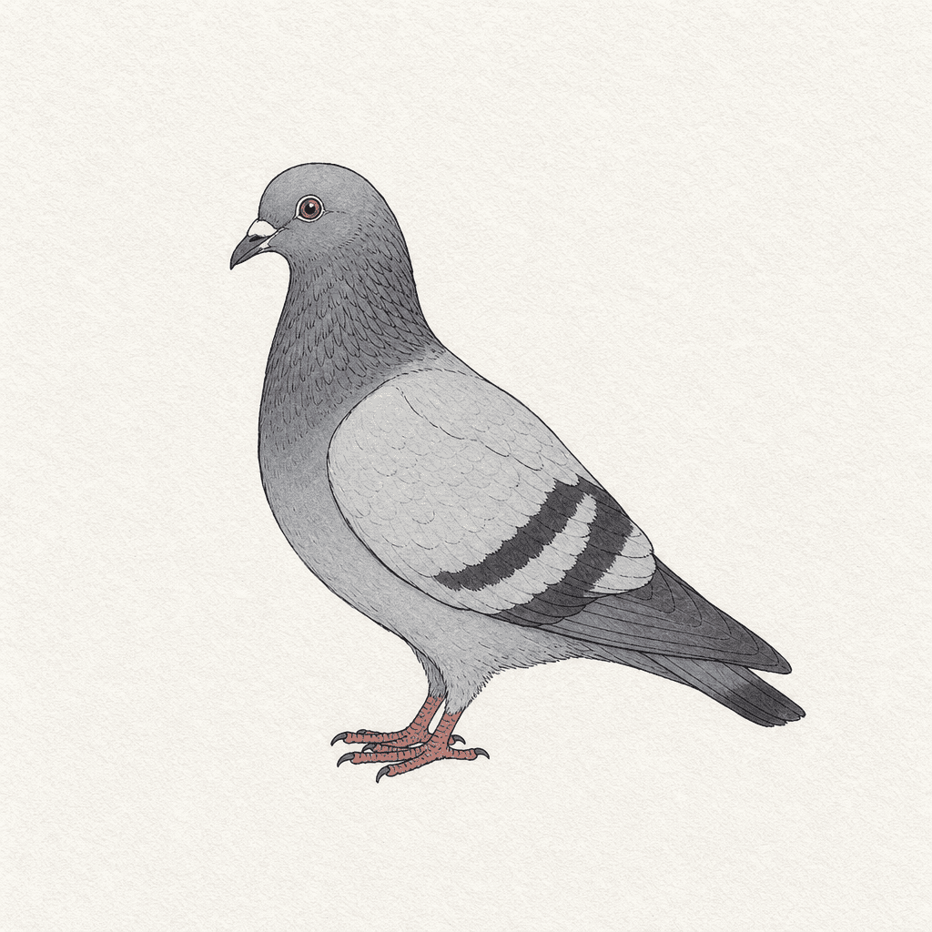 Pigeon Illustration