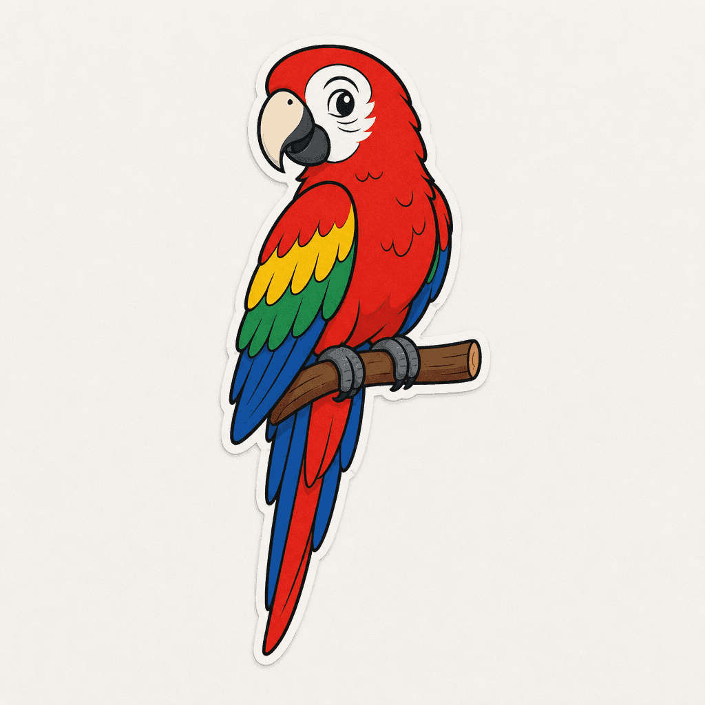 Parrot Illustration