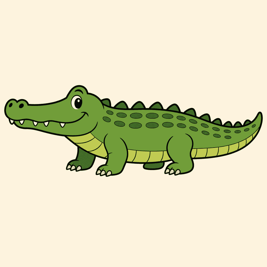 Crocodile Illustration
