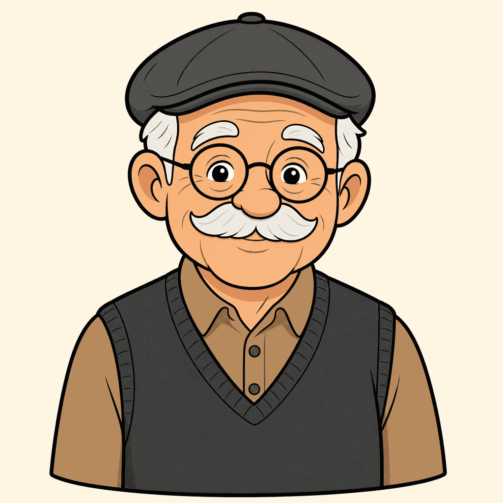 Grandfather Illustration