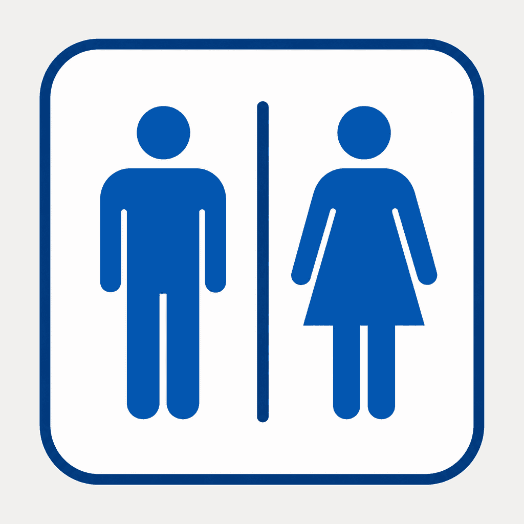 Restroom Pictogram Prompt