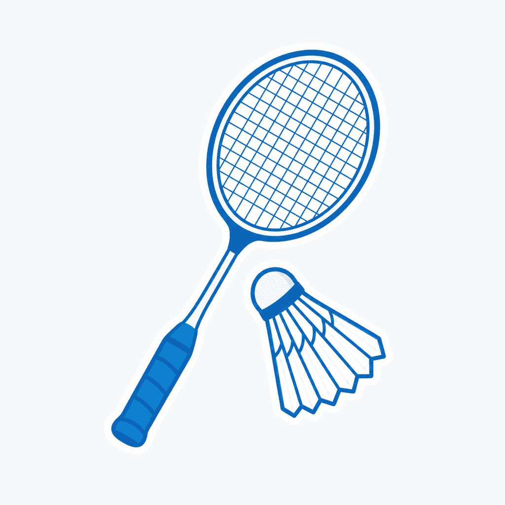 Badminton Illustration