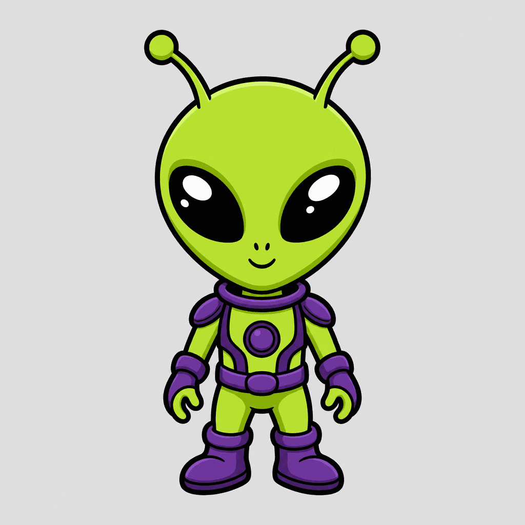 Alien Illustration