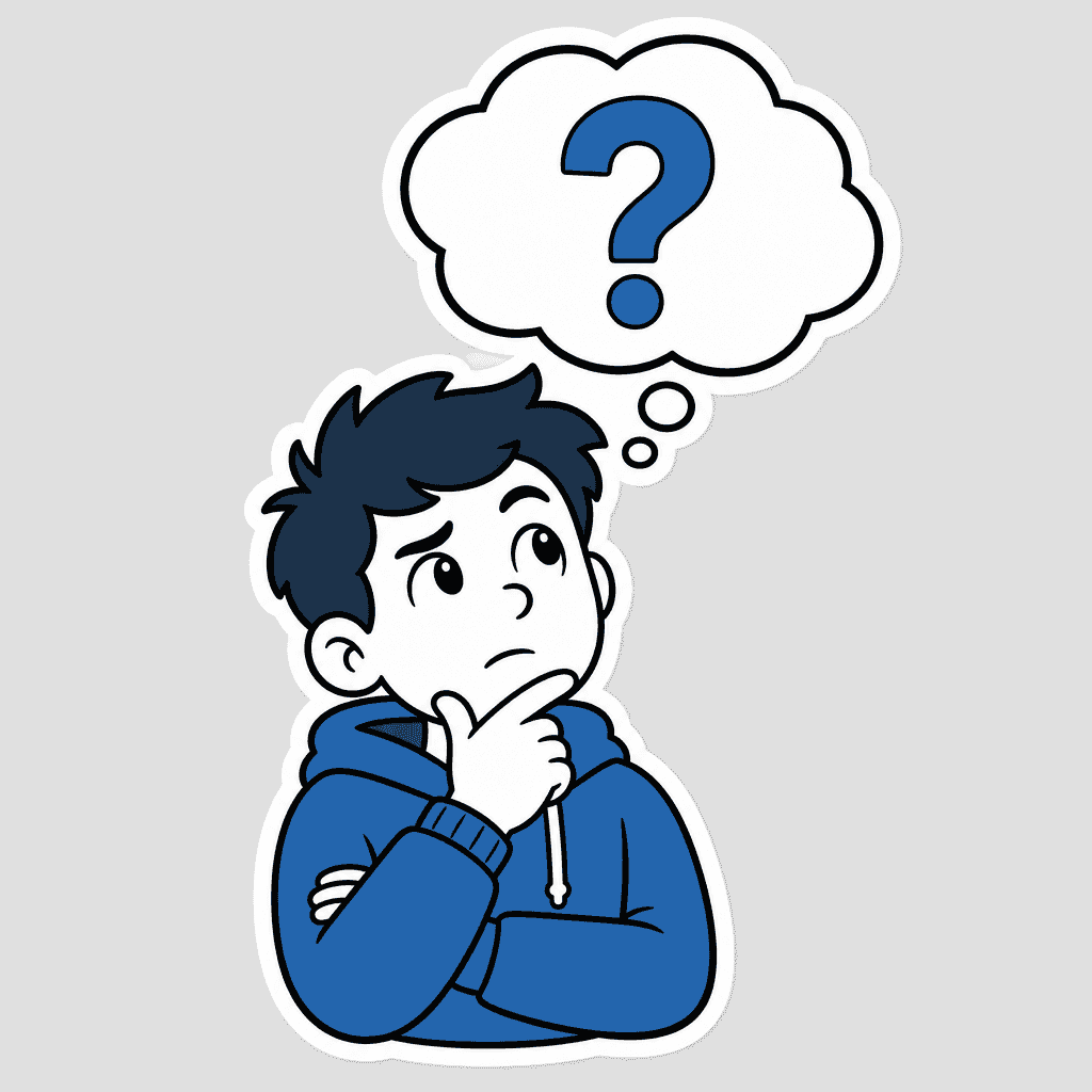 Thinking Person Illustration
