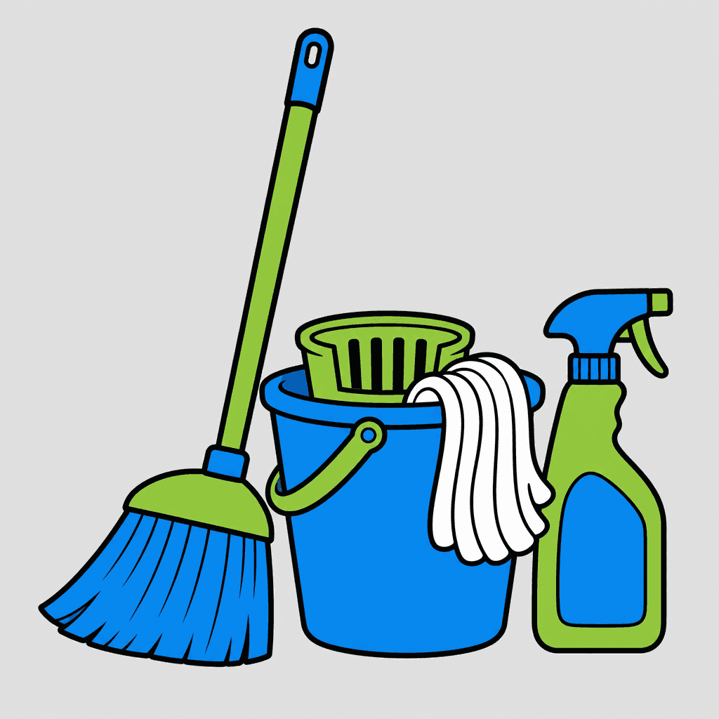 Cleaning Illustration