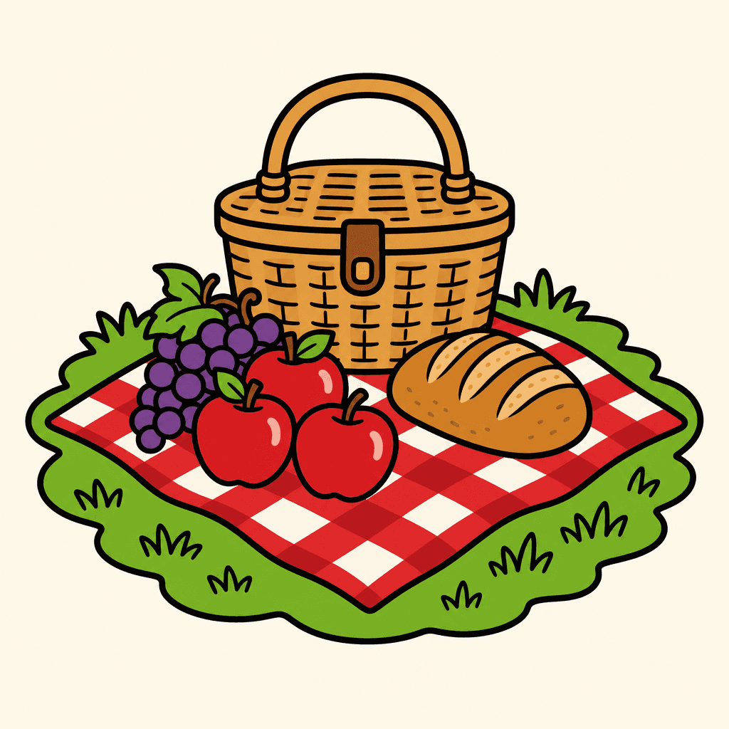 Picnic Illustration