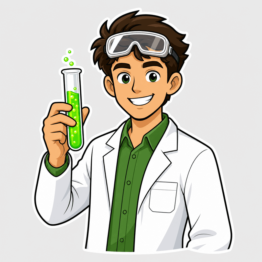 Scientist Illustration