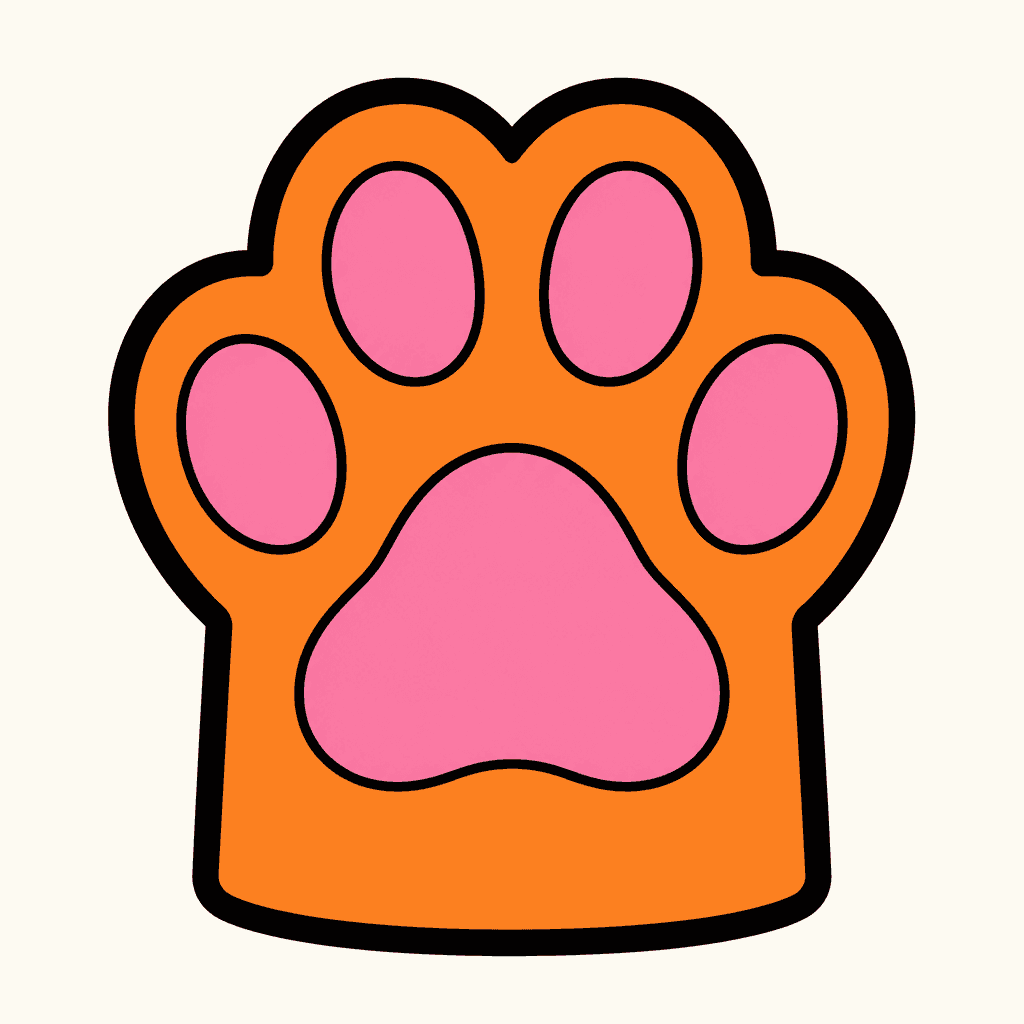 Cat Paw Illustration