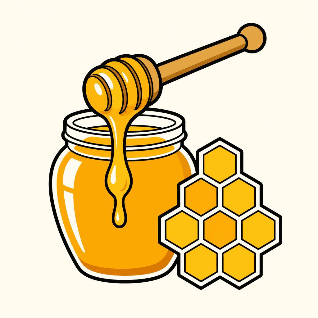 Honey Illustration