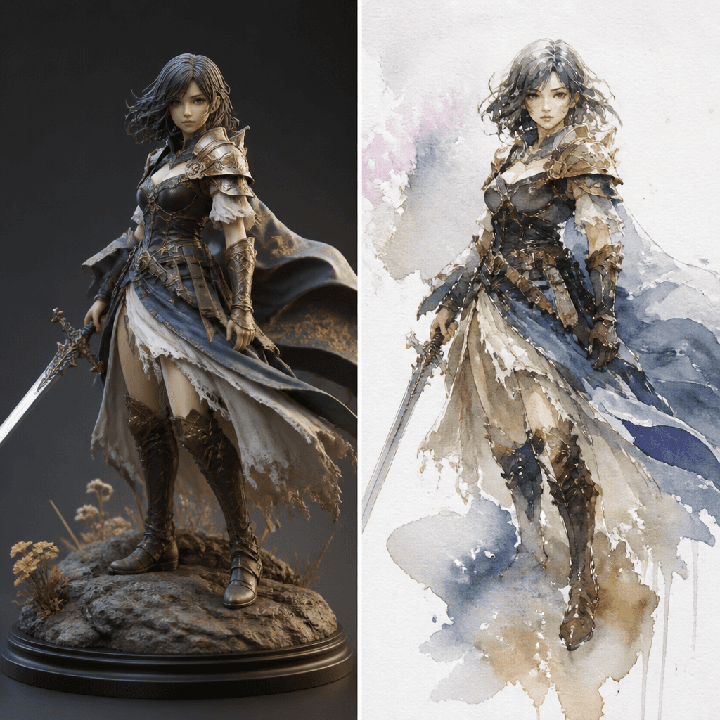 3D Character Figure