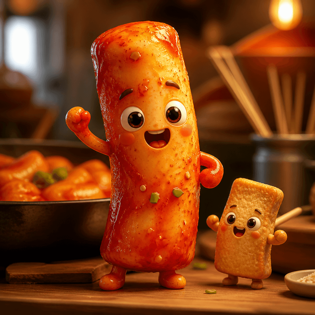 Tteokbokki Character