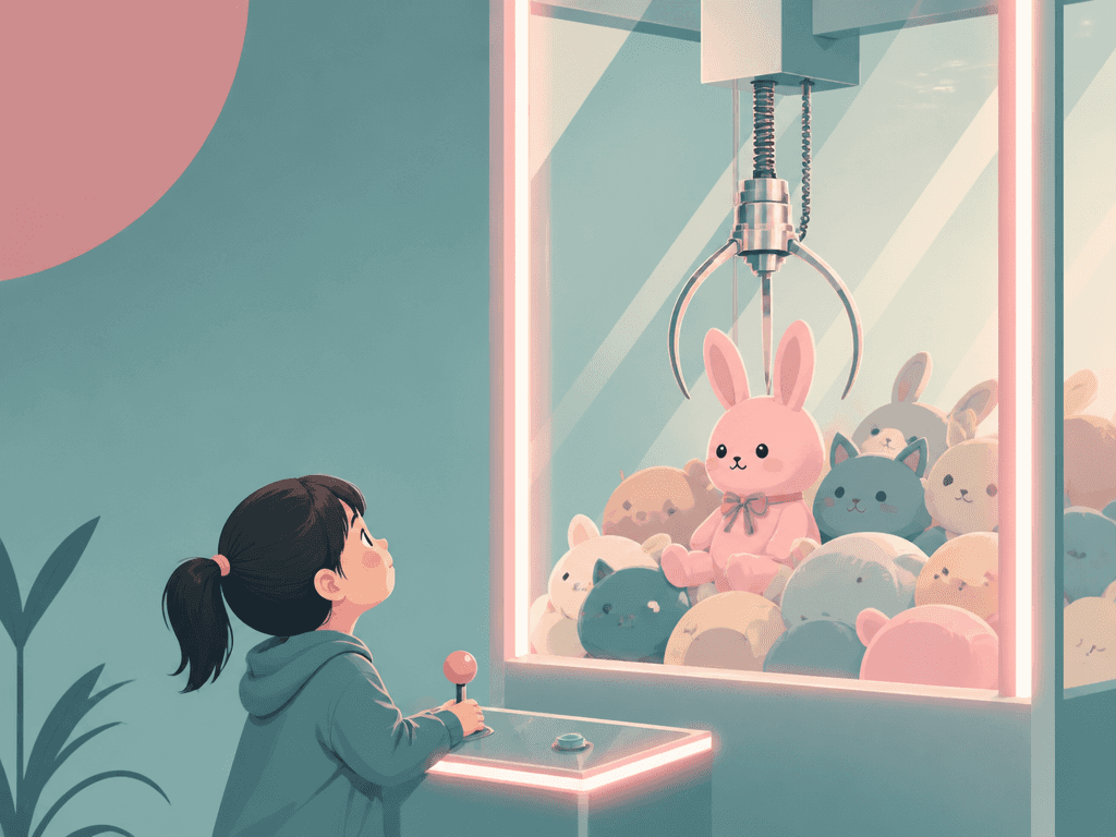 Claw Machine Illustration