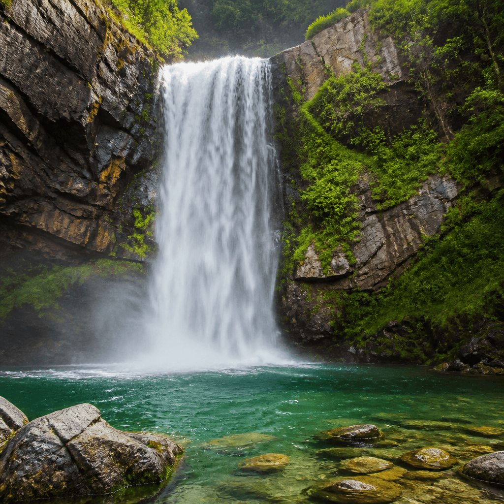 Waterfall Illustration