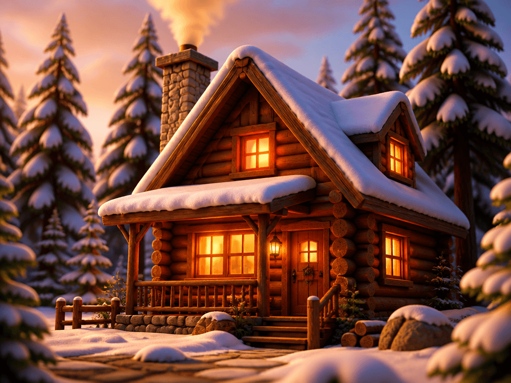 Cabin Illustration