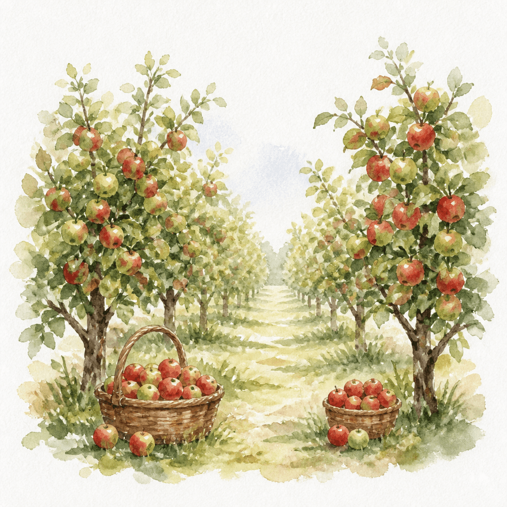Orchard Illustration