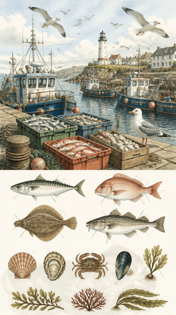 Harbor Illustration