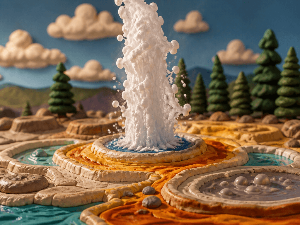 Geyser Illustration