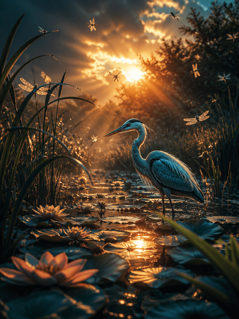 Wetland Illustration
