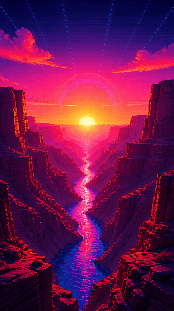 Canyon Illustration