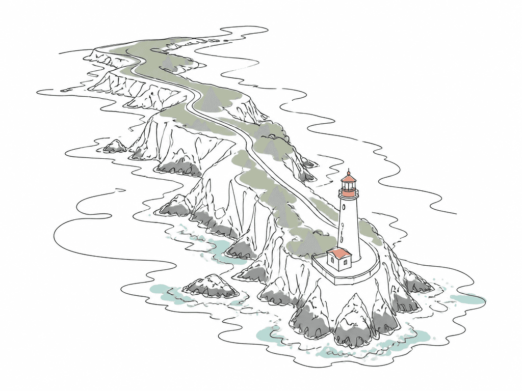 Peninsula Illustration