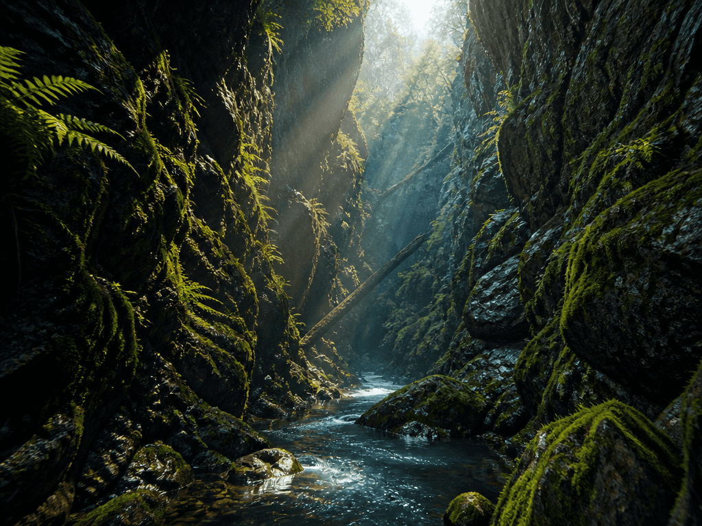 Ravine Illustration