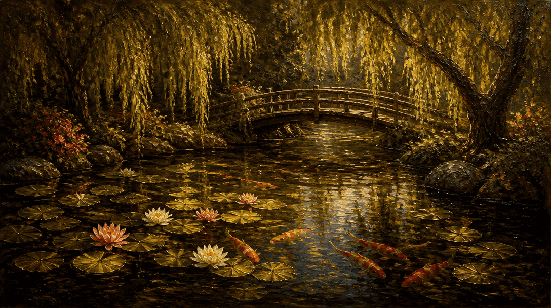 Pond Illustration