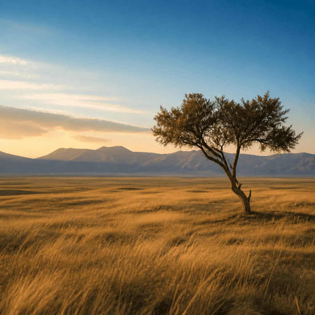 Steppe Illustration