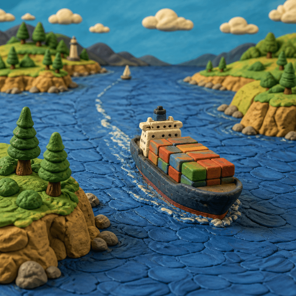 Strait Illustration