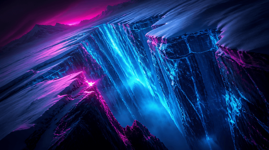 Crevasse Illustration