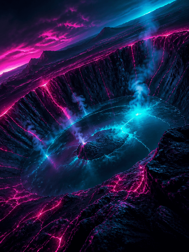 Caldera Illustration
