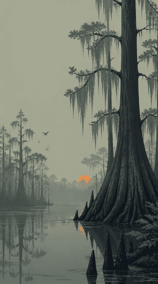 Swamp Illustration