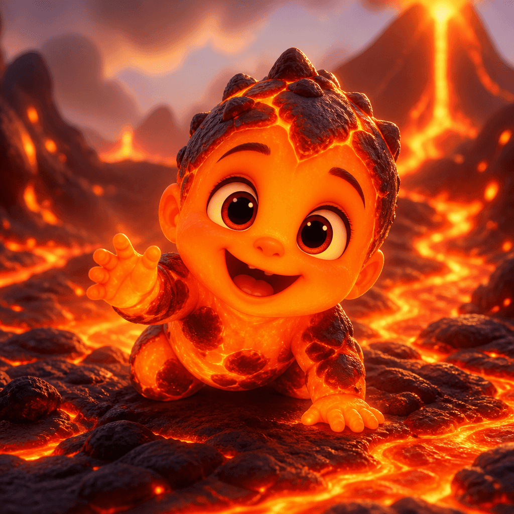 Lava Illustration