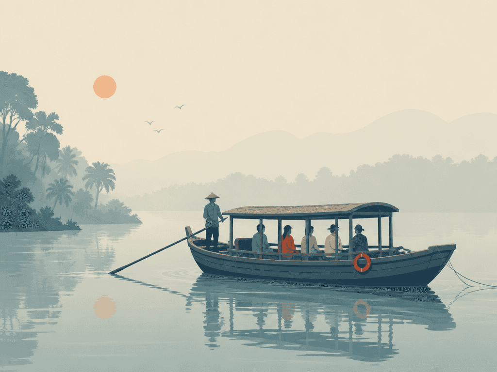 Ferry Illustration