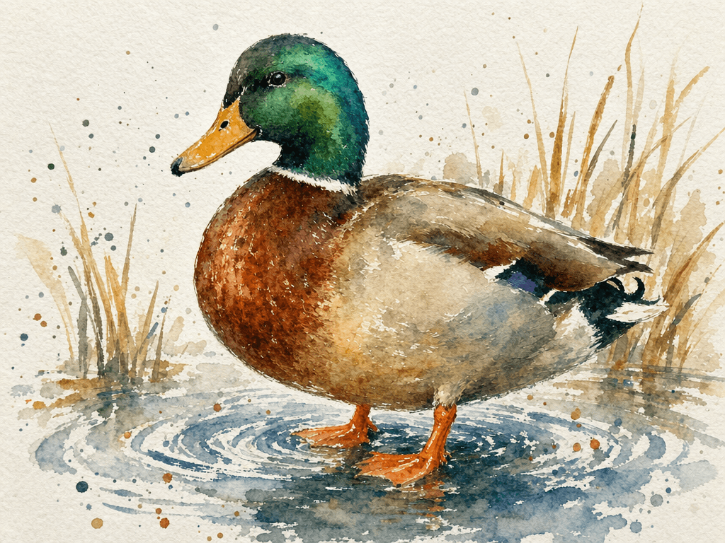 Duck Illustration