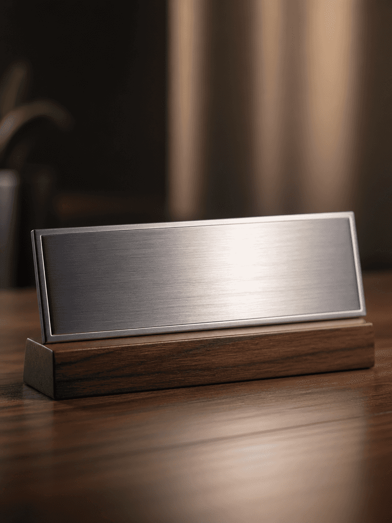 Name Plate Design