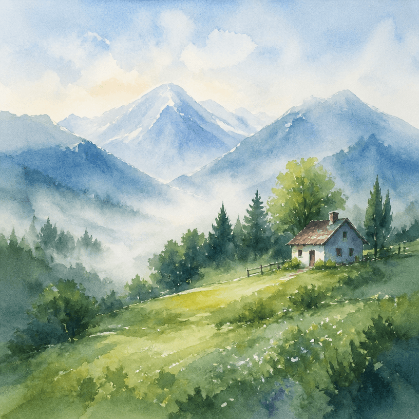 Watercolor Landscape