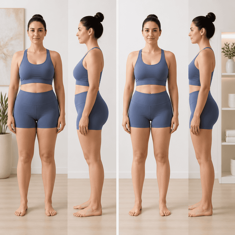 Thigh Slimming Simulation