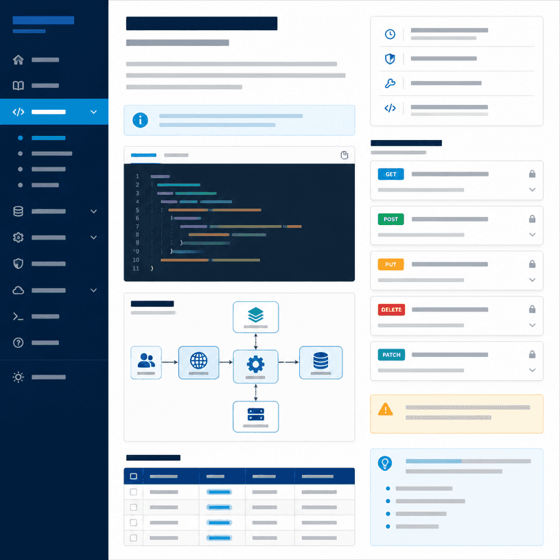 Technical Document Layout