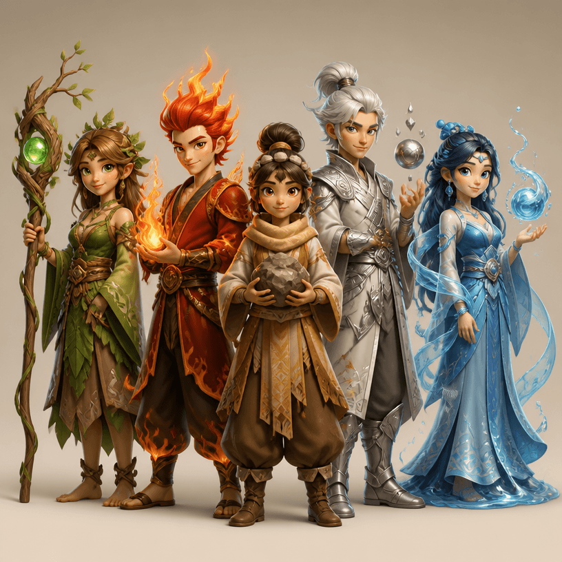 Five Elements Character