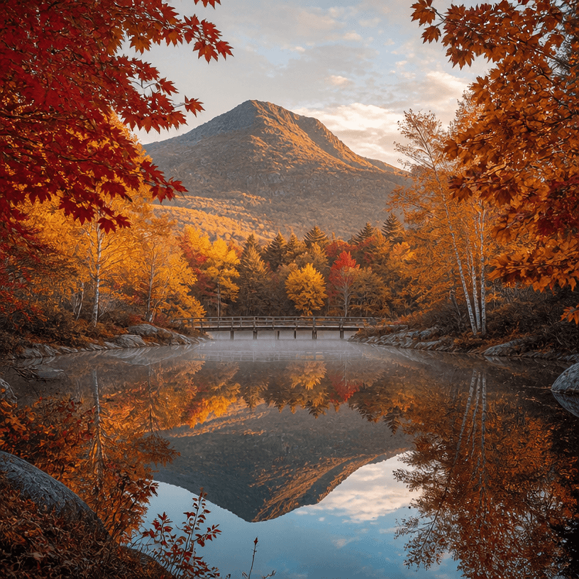 Autumn Foliage Landscape
