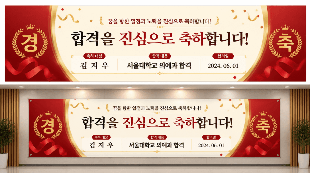 Congratulatory Banner