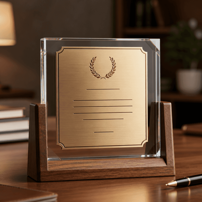 Thank You Plaque