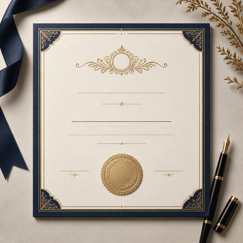 Award Certificate